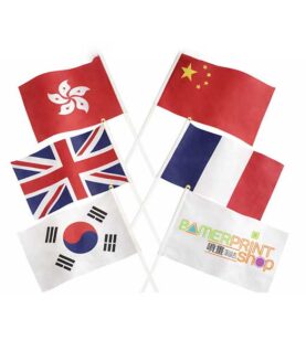 學校手搖旗-國旗