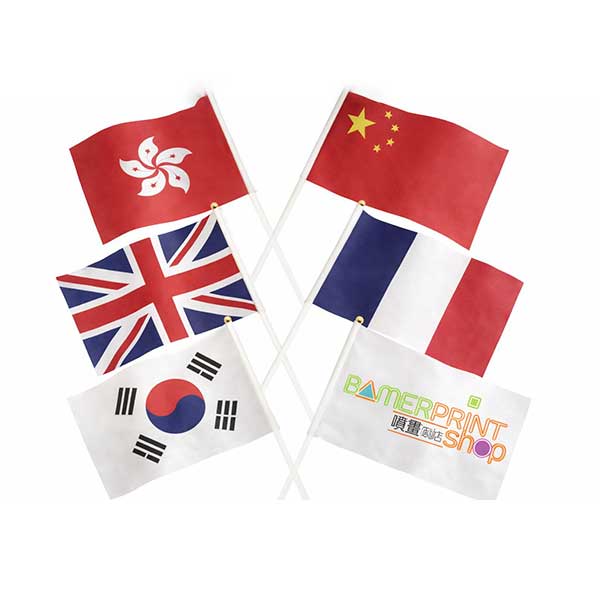 學校手搖旗 學校手搖旗-國旗
