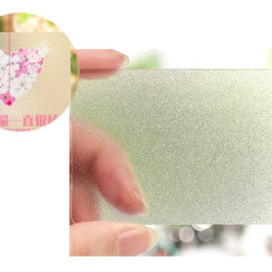 透明粗砂單面 (Transparent Coarse Matte Single-Sided)