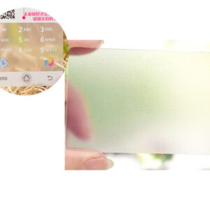 透明細砂單面 (Transparent Fine Matte Single-Sided)
