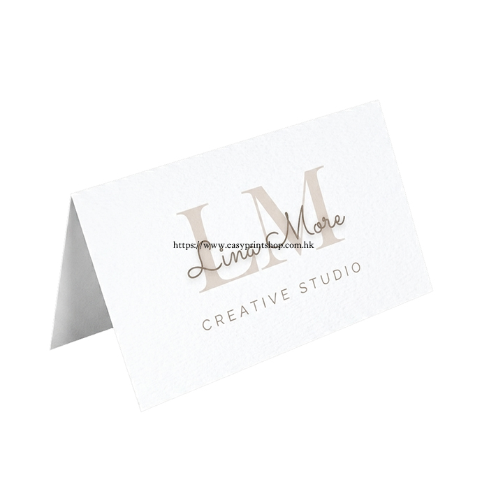 靈感摺咭 Inspiration finish foldable card with unique natural texture